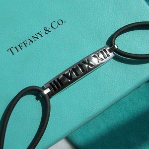 Tiffany & Co. Atlas Sterling Silver and Enamel Rubber Surfer Bracelet